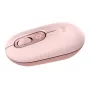 LOGITECH Pop Mouse - Pielāgojamas emocijzīmes - Bezvadu - Rozā