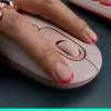LOGITECH Pop Mouse - Pielāgojamas emocijzīmes - Bezvadu - Off Balts