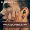 Austiņas Sony LinkBuds Open WFL910B — bezvadu Bluetooth iekšauss, 20–20 000 Hz, 10 m darbības rādiuss, 63 g, melnas
