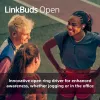 Austiņas Sony LinkBuds Open WFL910B — bezvadu Bluetooth iekšauss, 20–20 000 Hz, 10 m darbības rādiuss, 63 g, melnas