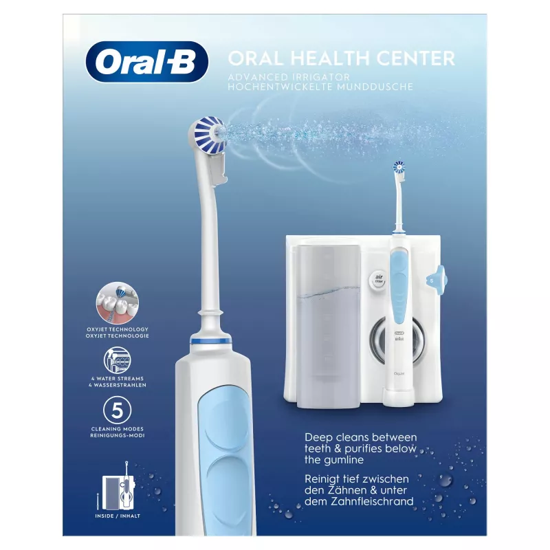Oral-B OxyJet mutes skalotājs, balts