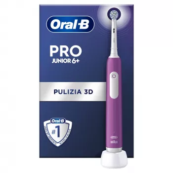 Oral-B Junior elektriskā zobu birste Bērnu Rotējošā zobu birste Violeta