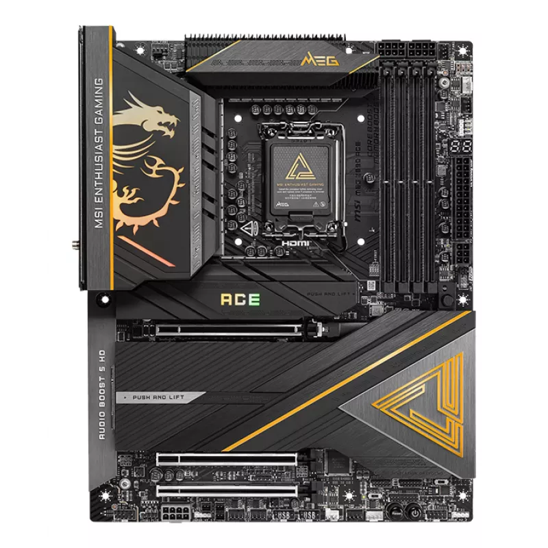 MSI MEG Z890 ACE mātesplate Intel Z890 LGA 1851 (Socket V1) ATX