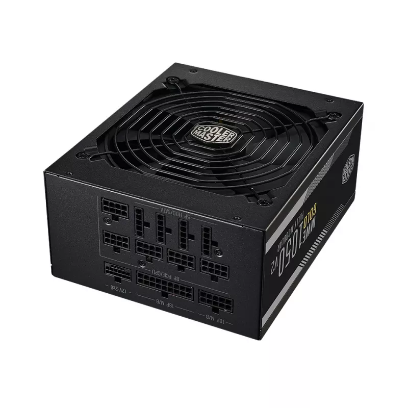 COOLER MASTER Barošanas bloks Mwe 1050 V2 Gold Full Modular 1050W ATX Melns