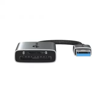 Karšu lasītājs TP-LINK UA430 USB 3.2 Gen 1 Type-C — MicroSD / SD, Pelēks