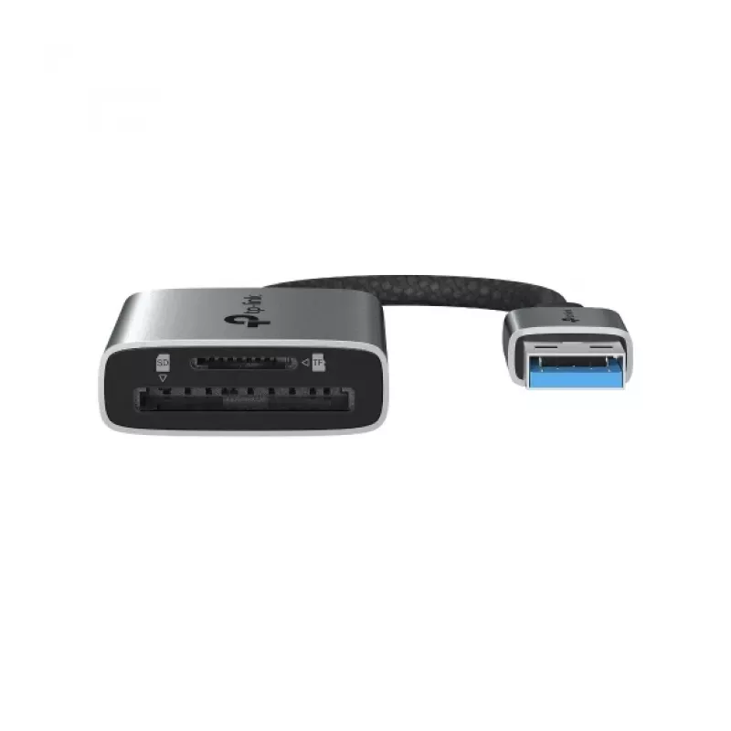 Karšu lasītājs TP-LINK UA430 USB 3.2 Gen 1 Type-C — MicroSD / SD, Pelēks