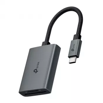 TP-Link UA430C karšu lasītājs USB 3.2 Gen 1 (3.1 Gen 1) Type-C pelēks