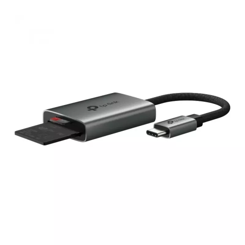 TP-Link UA430C karšu lasītājs USB 3.2 Gen 1 (3.1 Gen 1) Type-C pelēks