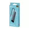 TP-Link UH9120C saskarnes centrmezgls USB 3.2 Gen 1 (3.1 Gen 1) Type-C 5000 Mbit/s