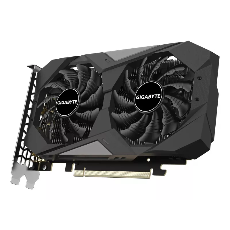 Grafikas karte GIGABYTE GeForce RTX 3050 — 6 GB GDDR6, 2304 CUDA kodoli, PCIe 4.0, 14000 MHz atmiņa