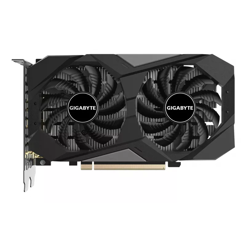 Grafikas karte GIGABYTE GeForce RTX 3050 — 6 GB GDDR6, 2304 CUDA kodoli, PCIe 4.0, 14000 MHz atmiņa