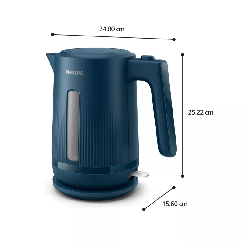 Philips 3000 sērijas HD9411/70 elektriskā tējkanna 1,7 l 2200 W zila