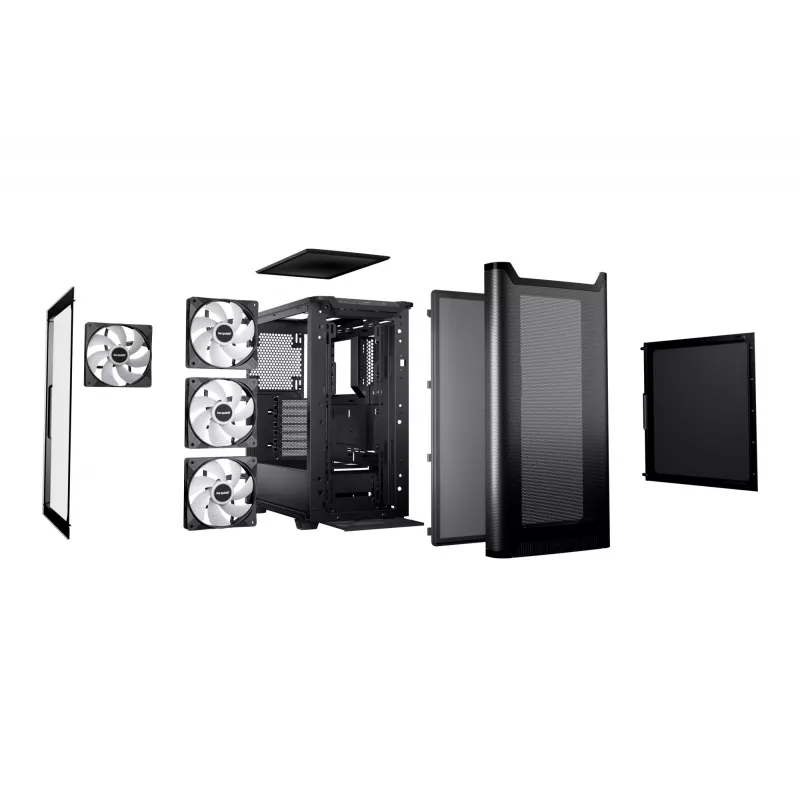 be quiet Pure Base 501 LX Melns Midi tornis