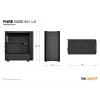 be quiet Pure Base 501 LX Melns Midi tornis