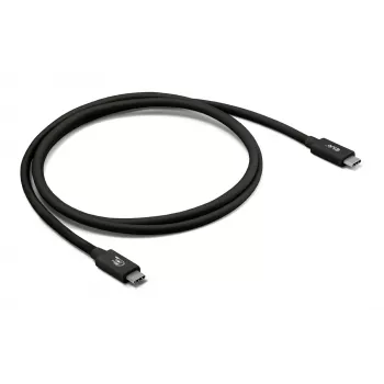 USB Type-C kabelis CLUB3D CAC-1570 1,2m — 80Gbps, 240W, atbalsta 8K@240Hz, melns