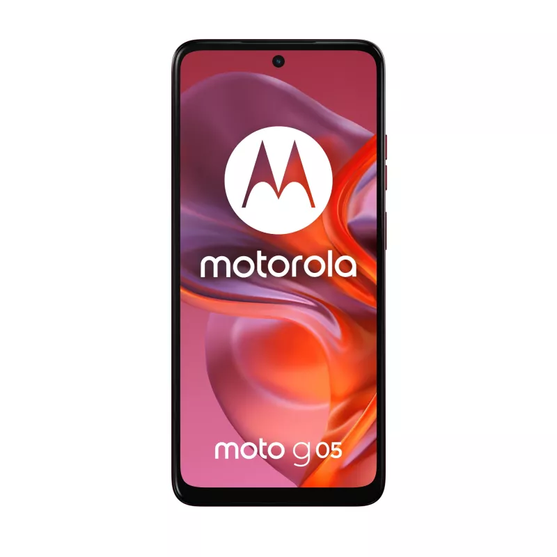 Motorola moto g05 16,9 cm (6,67 collu) Divu SIM kartiņu Android 15 4G USB Type-C 4 GB 64 GB 5200 mAh Sarkana