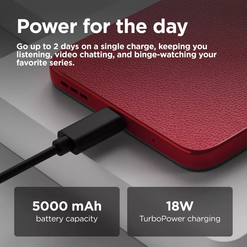 Motorola moto g05 16,9 cm (6,67 collu) Divu SIM kartiņu Android 15 4G USB Type-C 4 GB 64 GB 5200 mAh Sarkana