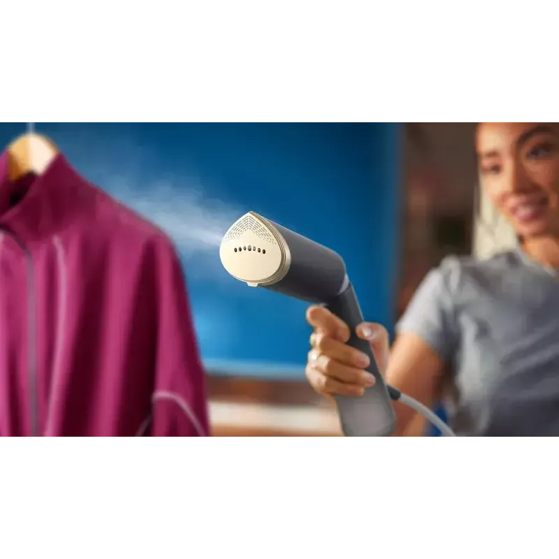 Rokas apģērba tvaicētājs Philips 5000 sērija STH5010/70 1400 W, 0,12 l ūdens tvertne, salokāms pakaramais, 2 tvaika iestatījumi