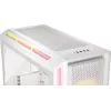 CORSAIR datora korpuss - Geh Midi 5000t Lx Rgb (rūdīts stikls) balts