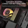 CORSAIR datora korpuss - Icue Link 5000t Lx RGB vidējais tornis ar augstu veiktspēju