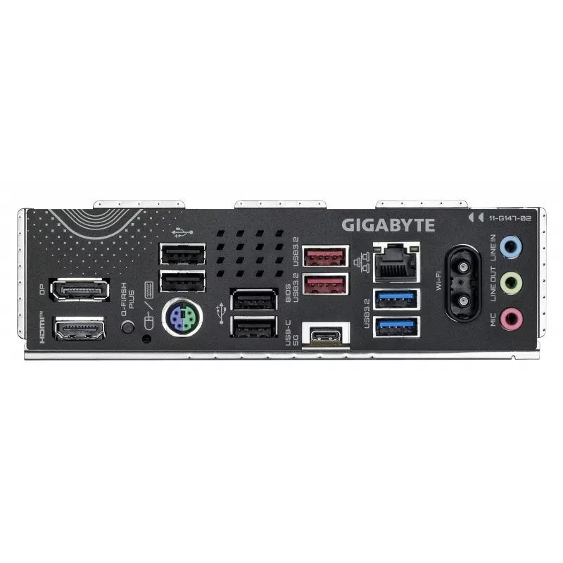 Mātesplate GIGABYTE B850 GAMING WIFI6, AMD B850 mikroshēmojums, AM5 ligzda, ATX, 4x DDR5 sloti, Wi‑Fi 6, 3x M.2, 4x SATA III