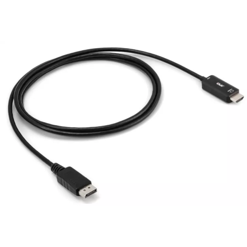 CLUB3D CAC-1083 DisplayPort kabelis 2 m HDMI Type D (Micro) melns