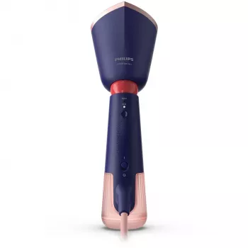 Philips 5000 sērijas rokas tvaikonis, rokas apģērbu tvaikonis, 0,32 L, 0,58 min, zils, jūras zils, pogas