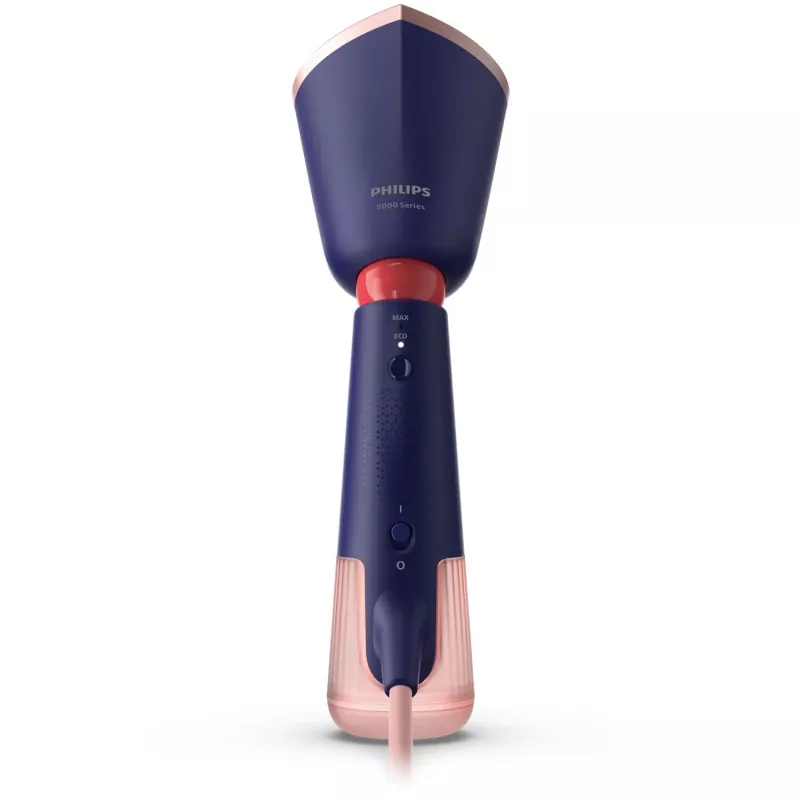 Philips 5000 sērijas rokas tvaikonis, rokas apģērbu tvaikonis, 0,32 L, 0,58 min, zils, jūras zils, pogas