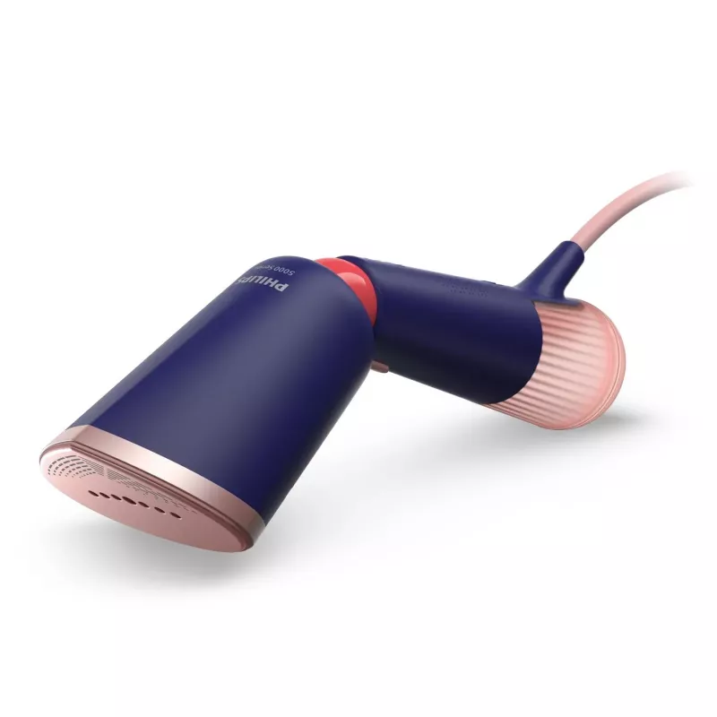 Philips 5000 sērijas rokas tvaikonis, rokas apģērbu tvaikonis, 0,32 L, 0,58 min, zils, jūras zils, pogas