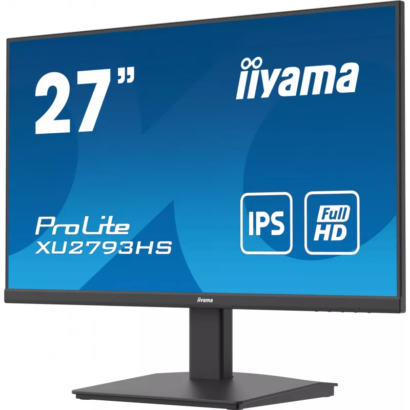 iiyama ProLite XU2793HS-B7 datora monitors 68.6 cm (27 colli) 1920 x 1080 pikseļi Full HD LED Melns