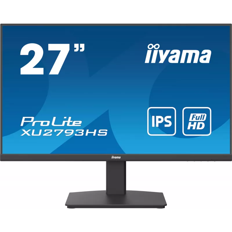 iiyama ProLite XU2793HS-B7 datora monitors 68.6 cm (27 colli) 1920 x 1080 pikseļi Full HD LED Melns