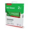 WESTERN DIGITAL SSD - WD zaļa SN3000 NVMe - 500 GB - Pci-e Gen4 x4 - M.2 2280