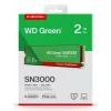 WESTERN DIGITAL SSD - WD zaļa SN3000 NVMe - 500 GB - Pci-e Gen4 x4 - M.2 2280