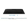 Samsung 24 collu S40GD LS24D400GAUXEN monitors – 24 collu Full HD (1920×1080), IPS, 5 ms, 250 cd/m², USB centrmezgls, VESA, melns