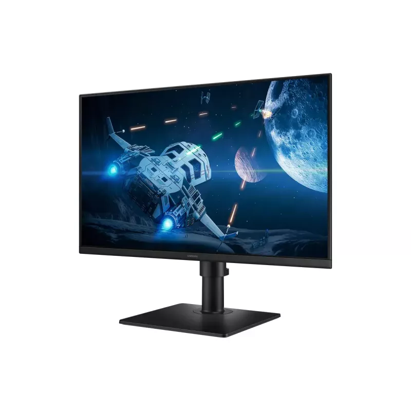 Samsung 24 collu S40GD LS24D400GAUXEN monitors – 24 collu Full HD (1920×1080), IPS, 5 ms, 250 cd/m², USB centrmezgls, VESA, melns