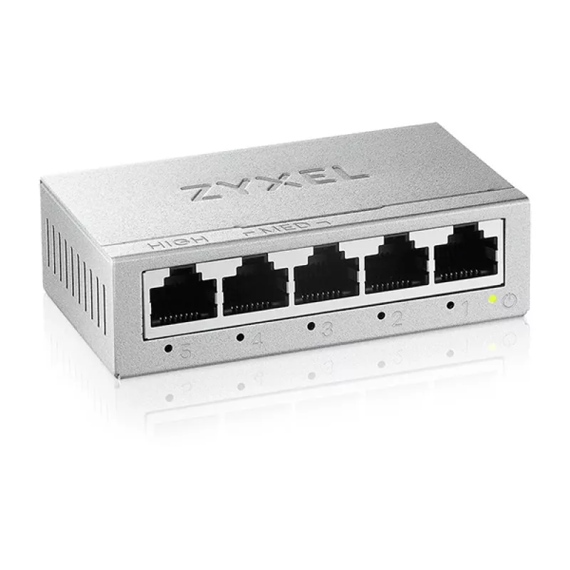 Zyxel GS-105BV5-EU0101F tīkla slēdzis Nepārvaldāms L2 Gigabit Ethernet (10/100/1000)