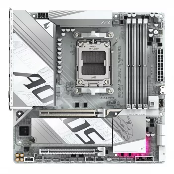 GIGABYTE B850M AORUS ELITE WIFI6E mātesplate, AMD B850, Socket AM5, Micro ATX