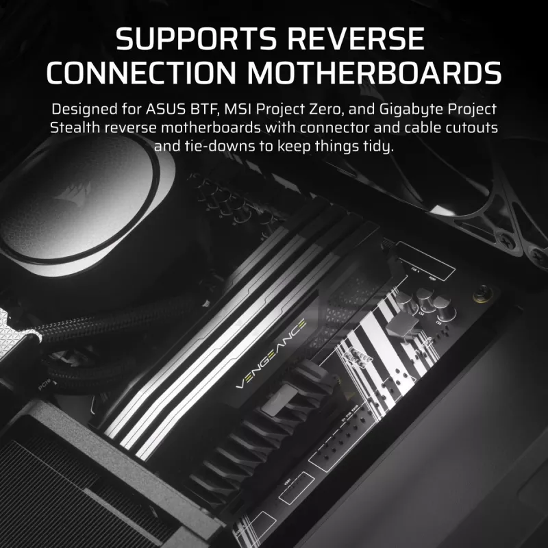 CORSAIR FRAME 4000D Midi Tower korpuss, melns