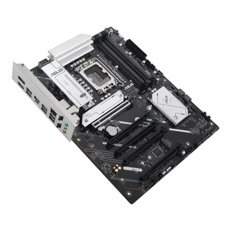 Mātesplate ASUS PRIME B860-PLUS WIFI — Intel B860, LGA 1851, ATX, DDR5, 4 DIMM, Wi‑Fi 6E, 2.5Gb LAN, Bluetooth 5.3