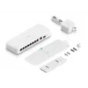 Pārvaldāmais slēdzis UBIQUITI UniFi Flex 2.5G USW-FLEX-2.5G-8 — 8× 2.5G RJ‑45, 1× 10G SFP+, L2, 60 Gbps