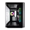 FSP S380-BA Case Mini Tower mITX, mATX Melns ARGB, Micro Tower, PC, melns, micro ATX, Mini-ITX, SPCC, rūdīts stikls, spēlēm