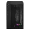 FSP S380-BA Case Mini Tower mITX, mATX Melns ARGB, Micro Tower, PC, melns, micro ATX, Mini-ITX, SPCC, rūdīts stikls, spēlēm