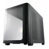 FSP S380-BA Case Mini Tower mITX, mATX Melns ARGB, Micro Tower, PC, melns, micro ATX, Mini-ITX, SPCC, rūdīts stikls, spēlēm