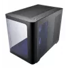 FSP S380-BA Case Mini Tower mITX, mATX Melns ARGB, Micro Tower, PC, melns, micro ATX, Mini-ITX, SPCC, rūdīts stikls, spēlēm