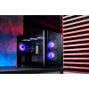 FSP S380-BA Case Mini Tower mITX, mATX Melns ARGB, Micro Tower, PC, melns, micro ATX, Mini-ITX, SPCC, rūdīts stikls, spēlēm