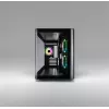 FSP S380-BA Case Mini Tower mITX, mATX Melns ARGB, Micro Tower, PC, melns, micro ATX, Mini-ITX, SPCC, rūdīts stikls, spēlēm