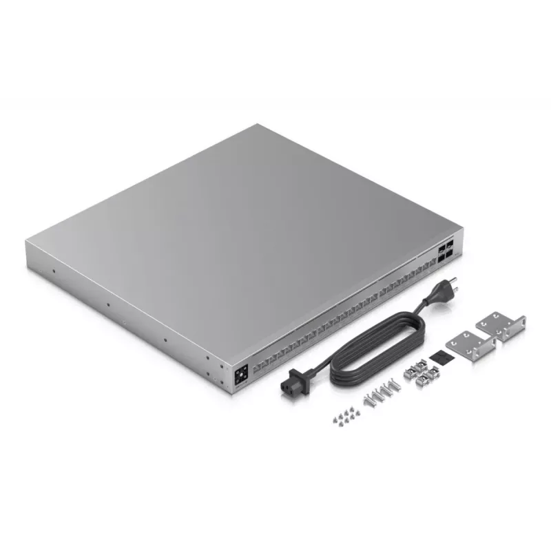 UBIQUITI NETWORKS Unifi Switch USW-PRO-HD-24-POE 1U profesionālas klases 24 portu L3