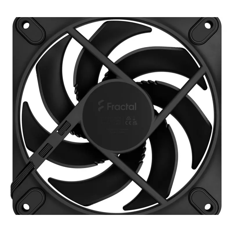 FRACTAL DESIGN Cooling Fan Momentum 12 Melns