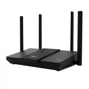 ASUS RT-BE50 BE3600 bezvadu maršrutētājs 2.5 Gigabit Ethernet Divjoslu (2.4 GHz / 5 GHz) Melns