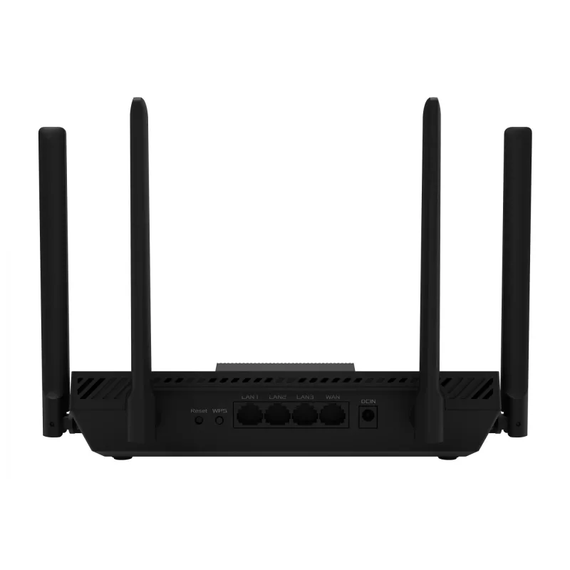 ASUS RT-BE50 BE3600 bezvadu maršrutētājs 2.5 Gigabit Ethernet Divjoslu (2.4 GHz / 5 GHz) Melns